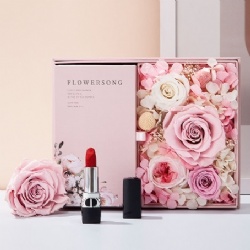 Dior # 999 Lipstick Preserved Flower Eternal Flower Gift Box/Red