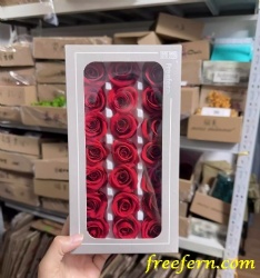 Preserved Rose 2-3cm roses High quality preserved rose 2-3cm roses head forever roses preserved flower  Freefern.com